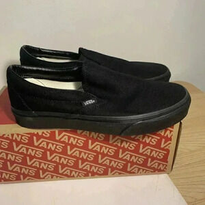 1484.Vans Classic Slip On Black/US 7 Mens/8.5 Women’s